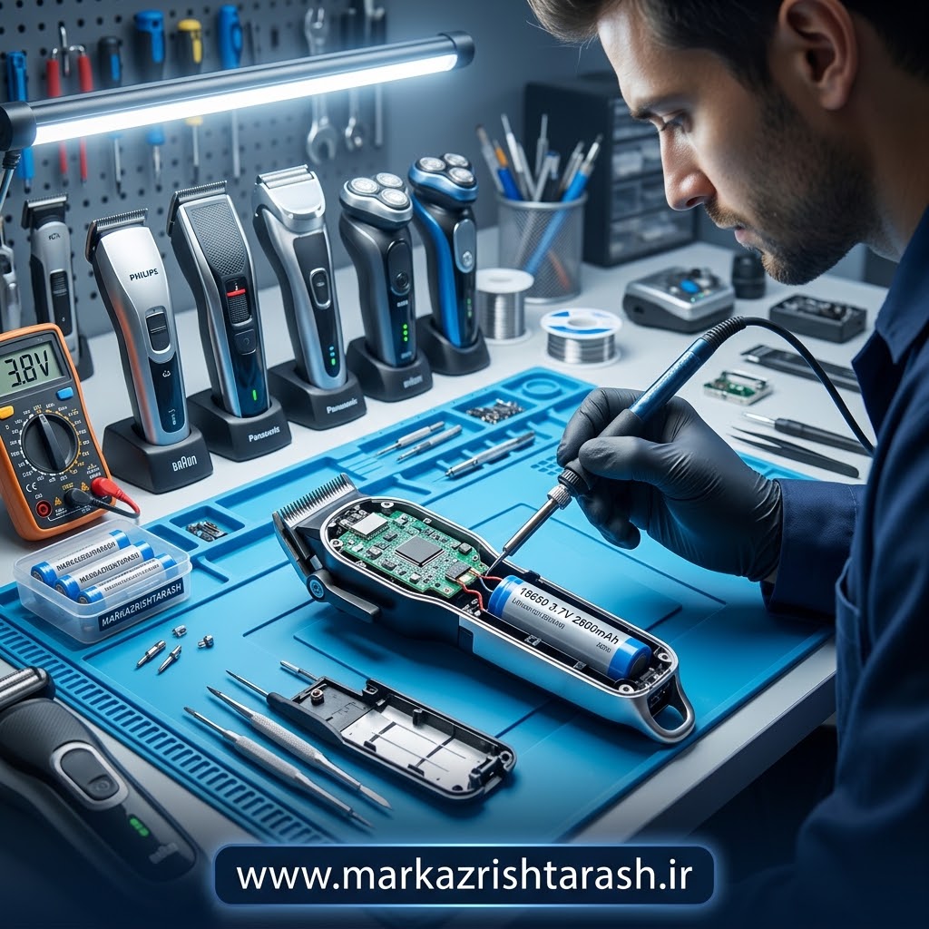 تعویض باتری انواع دستگاه شارژی با ضمانت یکساله